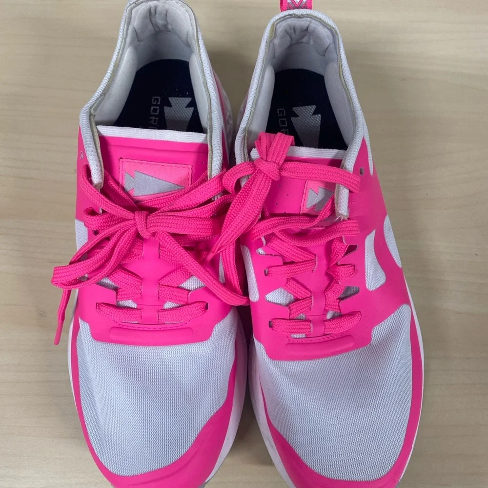 GORUCK Rough Runner, Neon Pink and White, Athletic Shoes - Picture 2 of 7